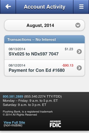 Imagen 1 para Flushing Bank Mobile Bank…