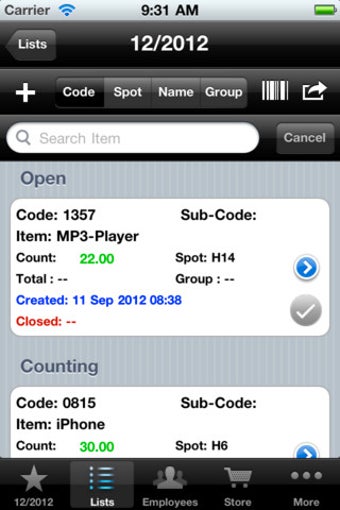 Imagen 1 para Inventory iPhone Edition