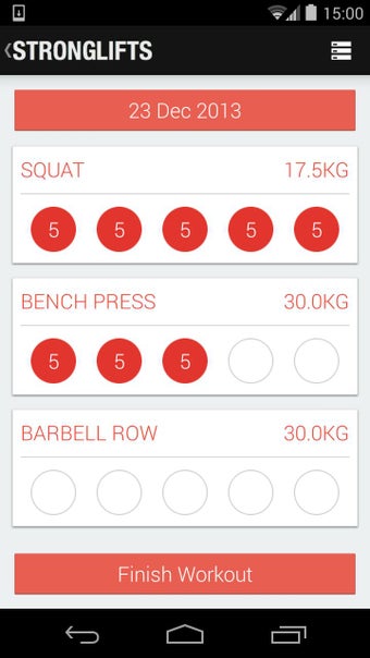 Image 1 for StrongLifts 5x5 Workout