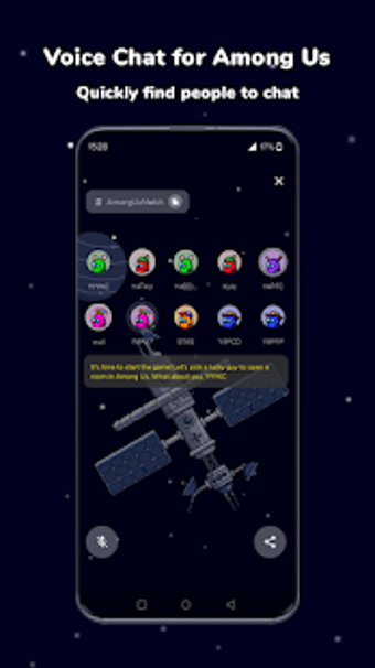 Image 0 for AmongChat - Voice Chat fo…