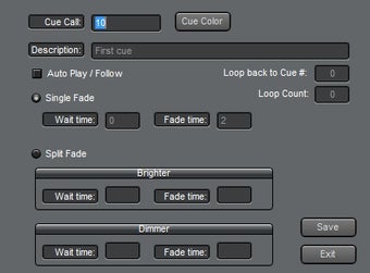 Image 1 for Cue Player Lighting