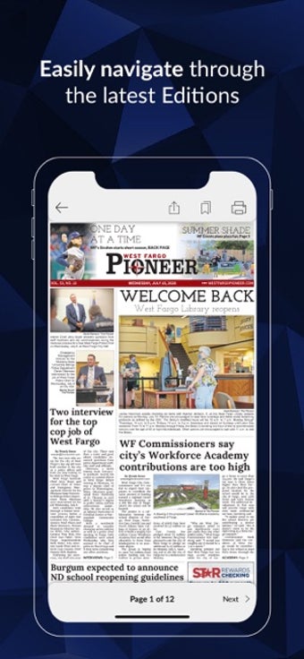 Image 2 for West Fargo Pioneer E-pape…
