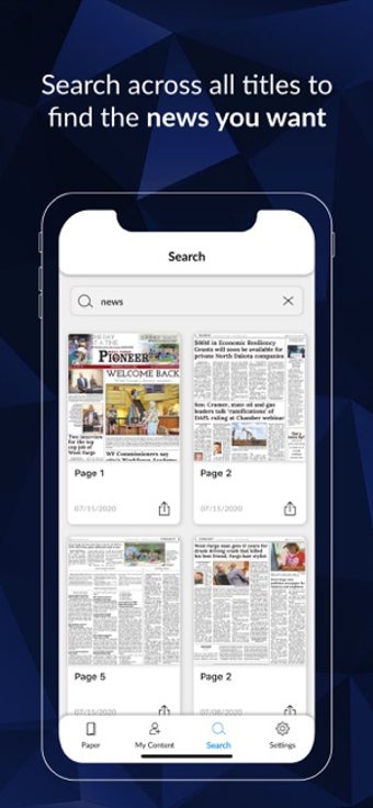Image 1 for West Fargo Pioneer E-pape…