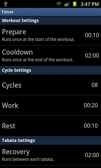 Imagen 3 para Tabata Pro - Tabata Timer