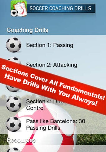Image 0 for Soccer Coaching Drills