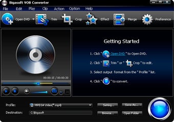 Image 0 for Bigasoft VOB Converter