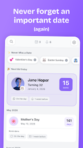 Image 0 for Date Reminder: Events  Al…