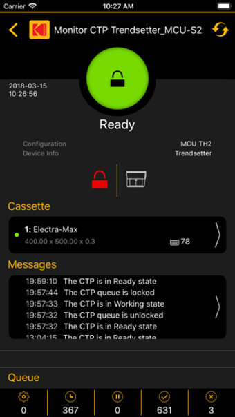 Image 2 for KODAK Mobile CTP Control …