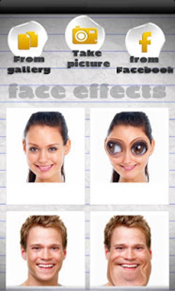 Imagen 1 para Funny Face Effects