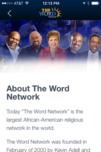 Imagen 2 para The Word Network App