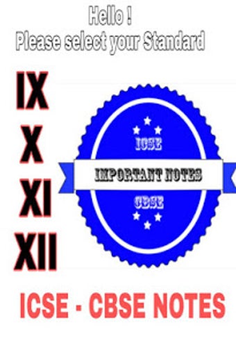 Image 0 for ICSE - CBSE NOTES /TREASU…