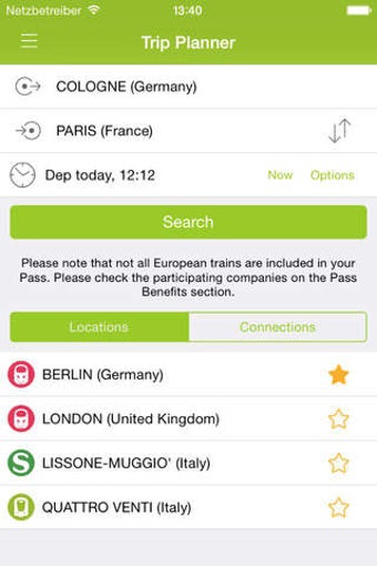 Image 0 for Rail Planner Eurail/Inter…