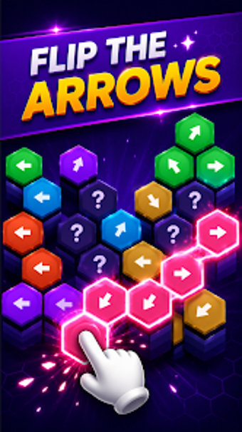 Image 0 for Hex Flip - Arrow Puzzle