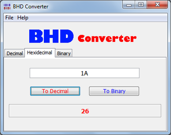Image 0 for BHD Converter
