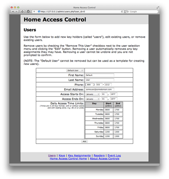 Imagen 2 para Home Access Control