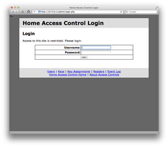 Imagen 1 para Home Access Control