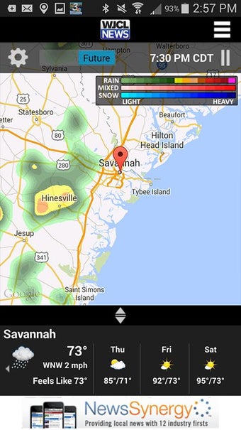 Imagen 1 para WJCL - Savannah News, Wea…