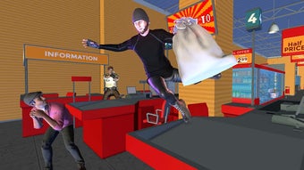 Imagen 2 para Supermarket Thief Robbery…