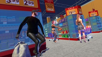 Imagen 1 para Supermarket Thief Robbery…