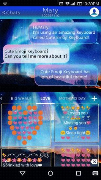 Image 1 for Aurora Emoji Keyboard The…