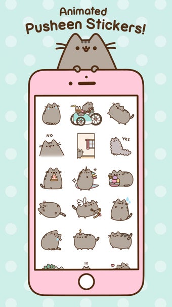 Image 3 for Pusheen Animated Stickers