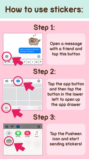 Image 1 for Pusheen Animated Stickers