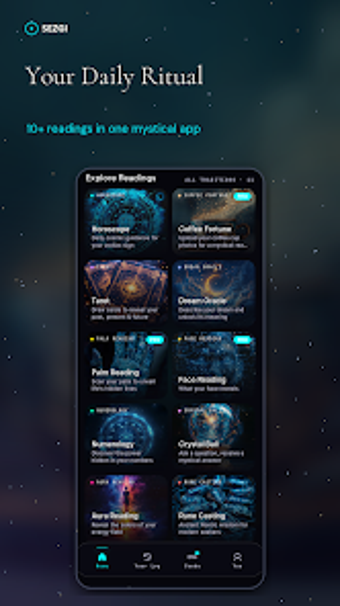 Imagen 0 para Sezgi - AI Fortune  Tarot