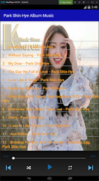 Image 3 for Park Shin Hye Album Music