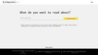 Imagen 0 para Findyournextbook