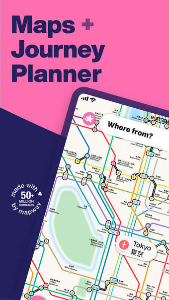 Image 0 for Tokyo Metro Subway Map an…