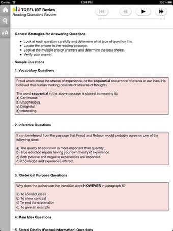 Image 0 for TOEFL iBT for iPad