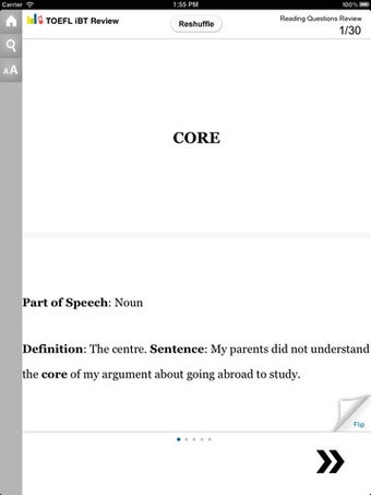 Imagen 1 para TOEFL iBT for iPad