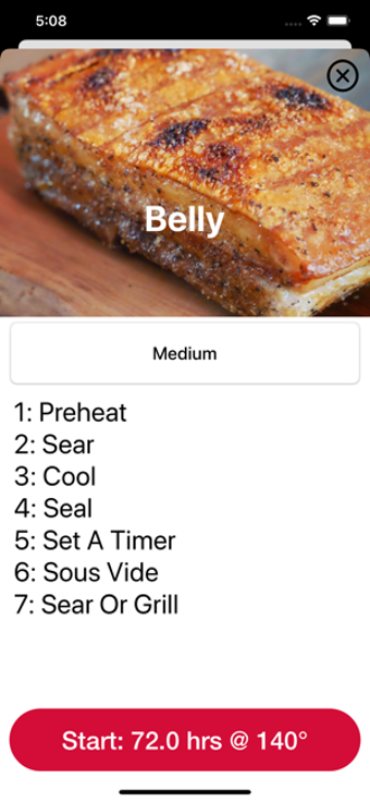 Sous Vide Recipes By Dario Printscreens 4