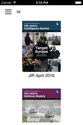 Image 0 for IHS Defence Magazines