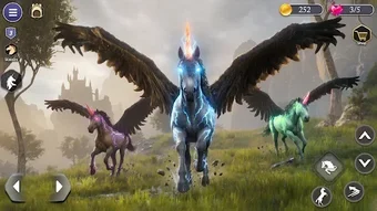 Image 0 for Fantasy Dark Heaven Horse…
