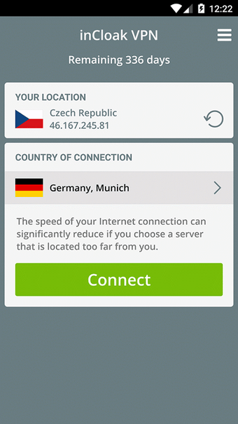 Imagen 2 para inCloak VPN