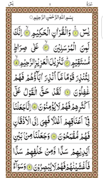 Image 1 for Surah Yaseen