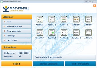 Imagen 0 para Math Thrill Addition Star…
