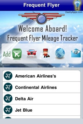 Imagen 0 para Frequent Flyer Mileage Tr…