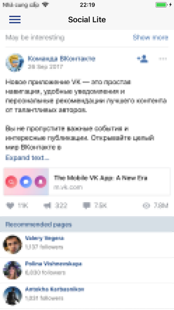 Image 0 for Lite For Facebook & Twitt…