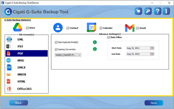 Image 0 for Google Workspace Backup S…