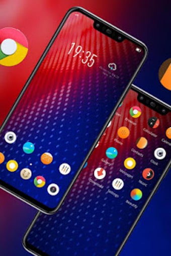 Imagen 1 para Colorful theme Moto Z4 la…