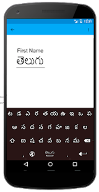Image 0 for Telugu Keyboard Telugu Ty…