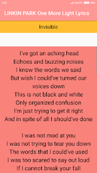 Imagen 1 para LINKIN PARK Lyrics : Albu…