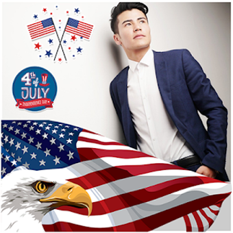 Imagen 2 para USA Flag Photo Editor