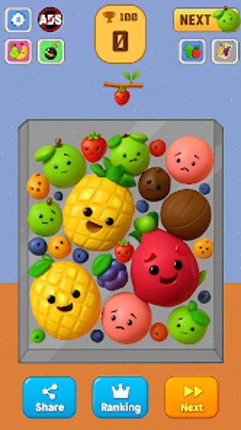 Image 0 for Fruit Fancy Merge Drop Ga…