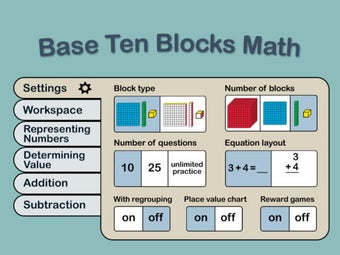Image 0 for Base Ten Blocks Math