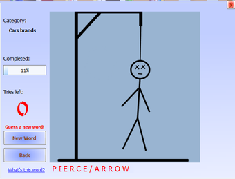 Image 1 for HangMan Game