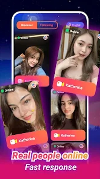 Image 0 for Kaye-video call social