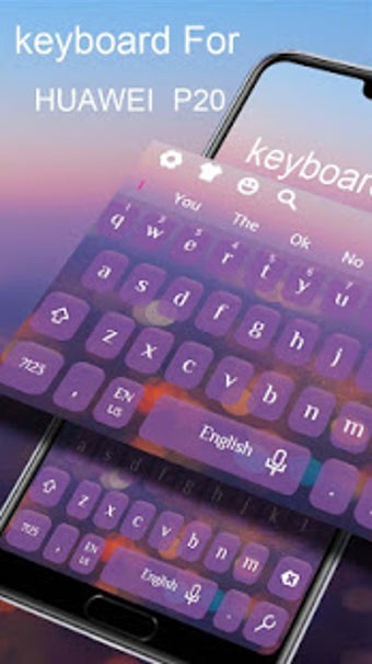 Image 2 for Purple Keyboard  For Huaw…